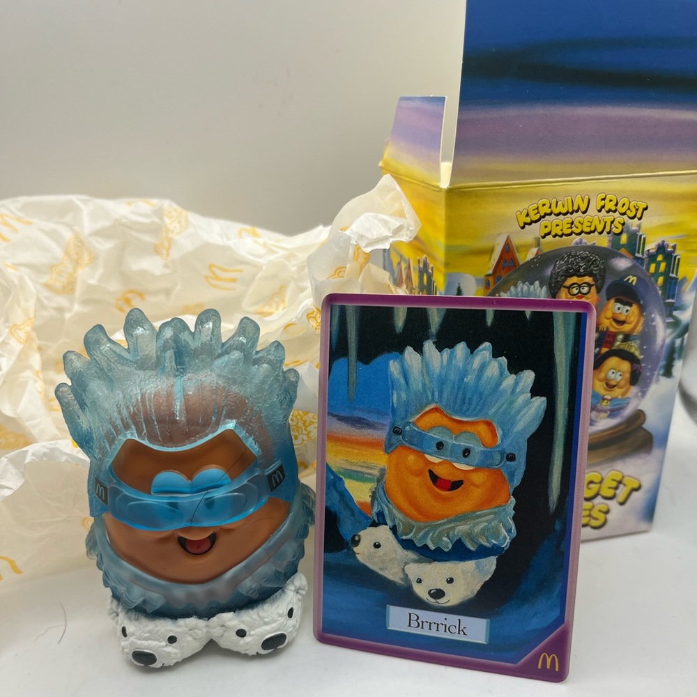 McDonald’s Kerwin Frost happy meal toys 2023 Brrrick